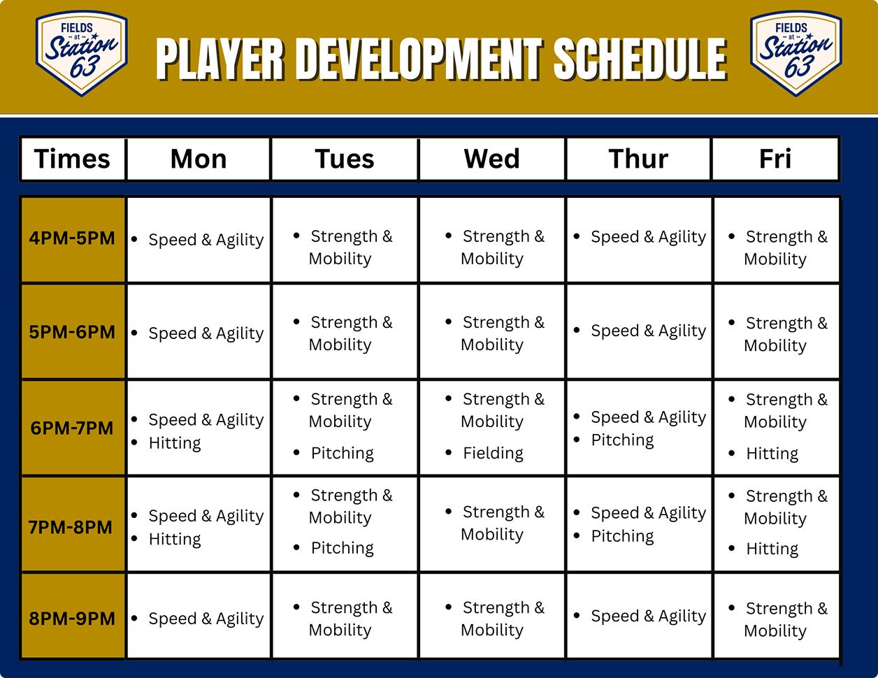 Player Sev Schedule Photo Player Sev Schedule Photo